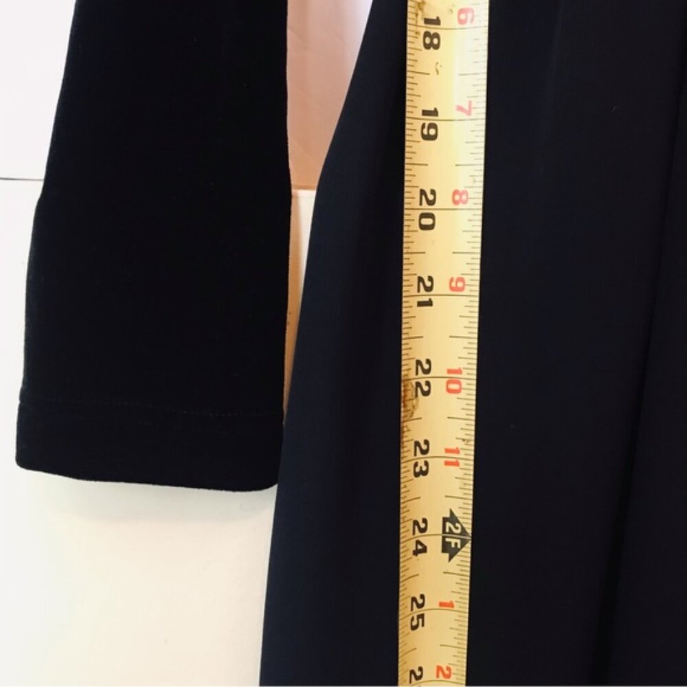 Laura Ashley Vintage NEW Velvet Silk Boho Maxi Dress Scoop Neck Full Skirt Long - Picture 16 of 16
